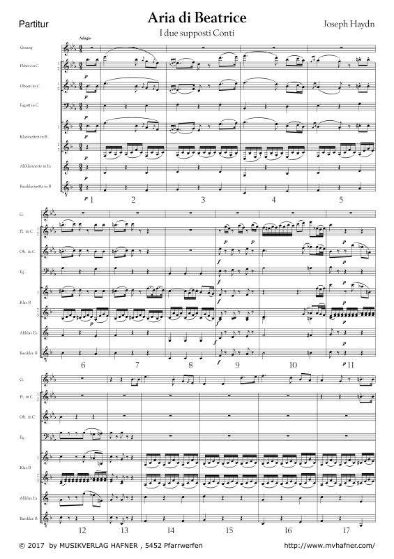 Product gallery: Page 1 of 11 Aria di Beatrice, , (Mixed ensemble)