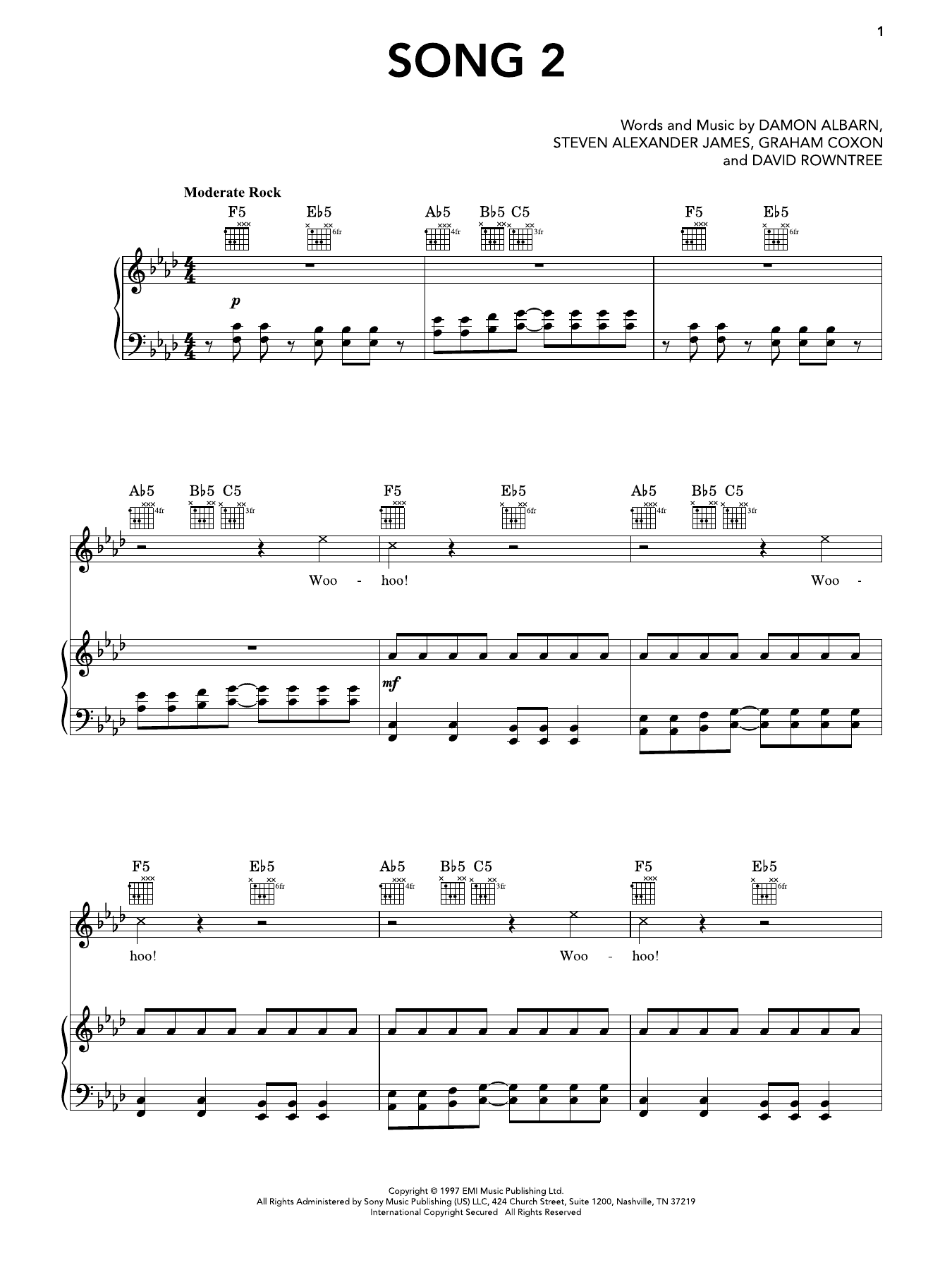 Produktbild zu: Song 2