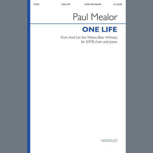 cover: One Life, Paul Mealor