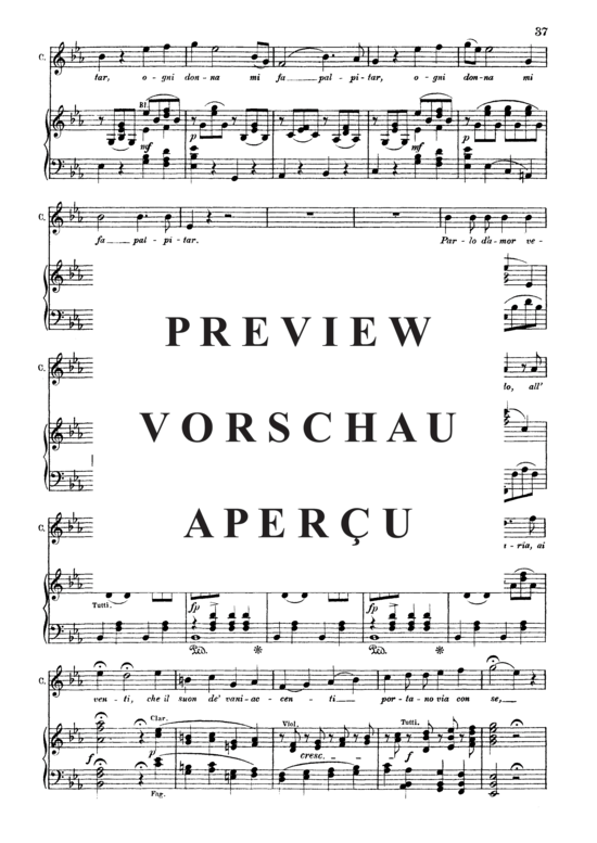 Product gallery: Page 4 of 5 Non so piu cosa son, cosa faccio, , Soprano/Mezzo Solo and Piano