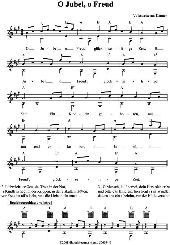 Product picture to: O Jubel, o FreudWeihnachtslied