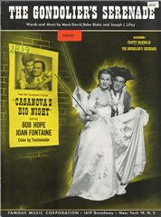 cover: The Gondoliers' Serenade, Mack David, Gesang, Gitarre, Klavier
