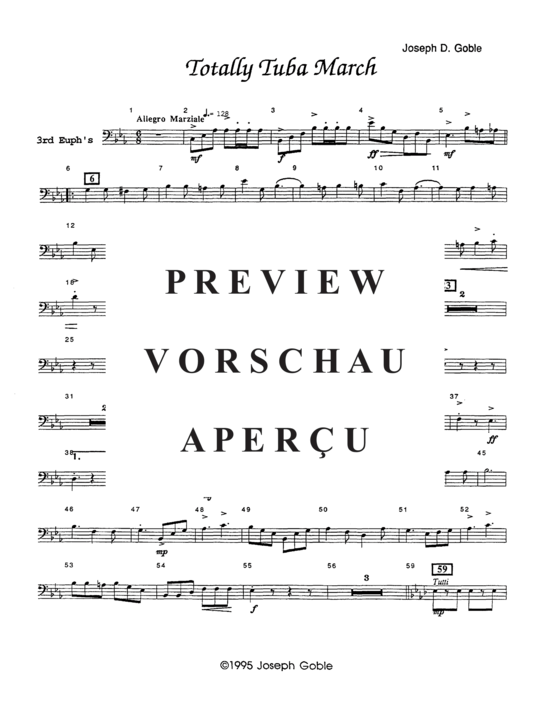 Product gallery: Page 19 of 21 Totally Tuba March , , (Tuba Quintet EEETT)