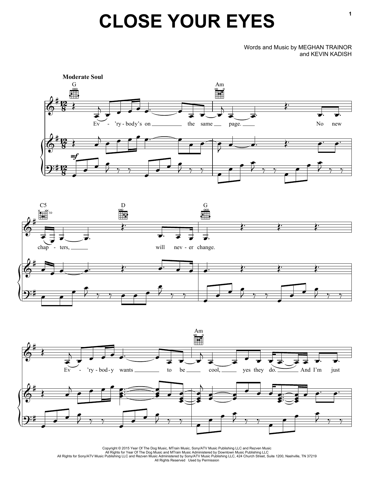 Produktbild zu: Close Your Eyes