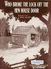 cover: Who Broke The Lock Off The Hen House Door, Henry Troy