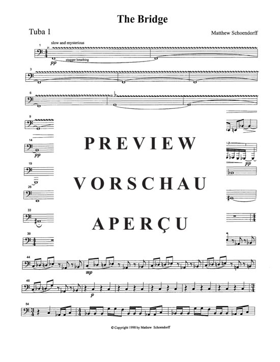 Product gallery: Page 18 of 21 The Bridge , , (Tuba Quartett EETT)