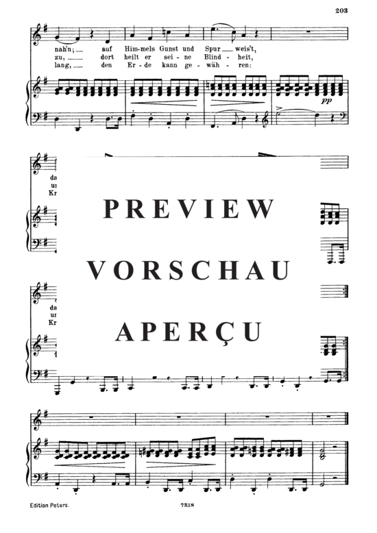 Product gallery: Page 3 of 3 An Silvia D.891, , Medium Voice and Piano