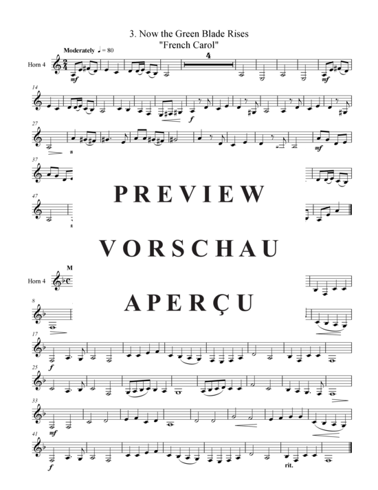 Product gallery: Page 13 of 13 4 Oster-Quartette , , (Horn Quartet)