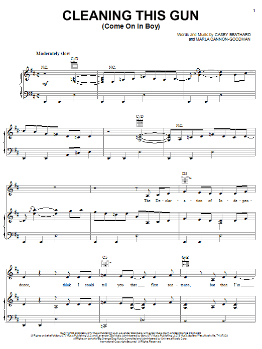 Produktgalerie: Seite 1 von 1 Cleaning This Gun (Come On In Boy), Rodney Atkins, Gesang, Gitarre, Klavier