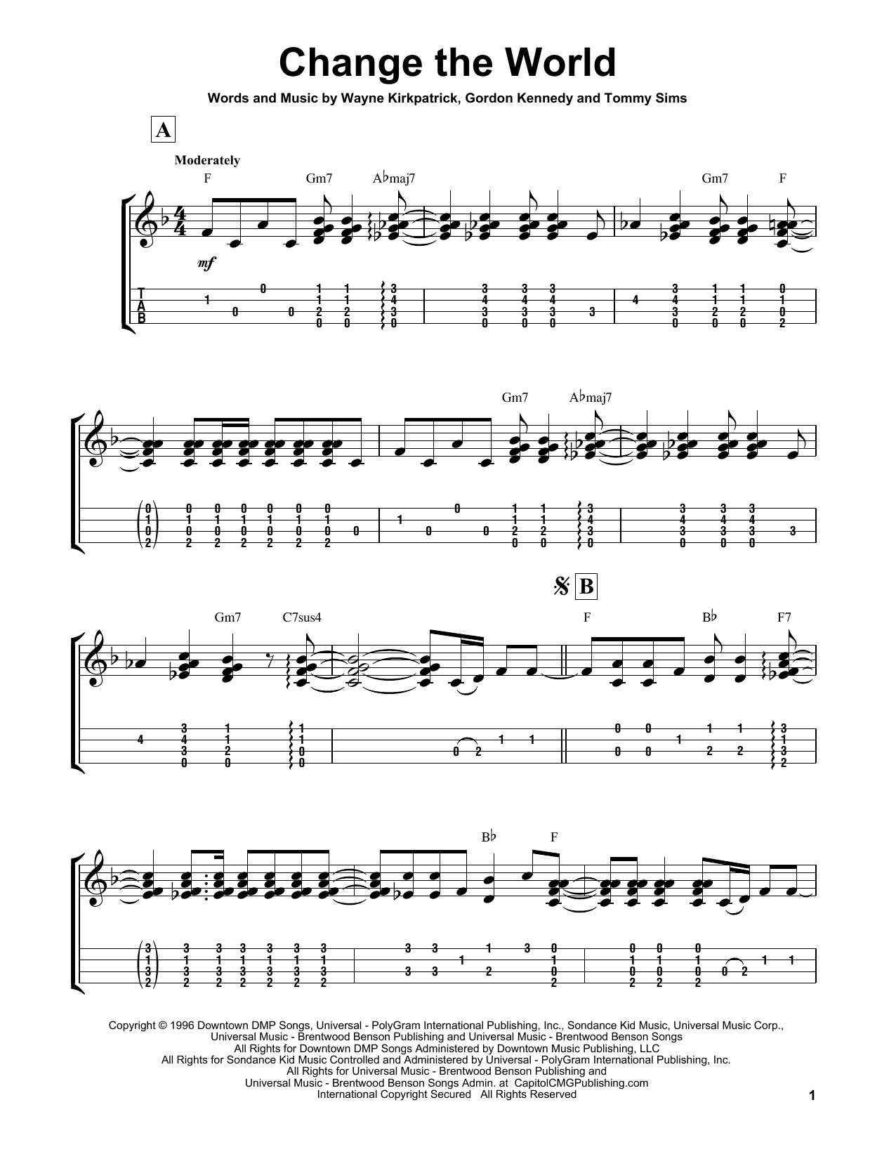 Product gallery: Page 1 of 1 Change The World, Eric Clapton