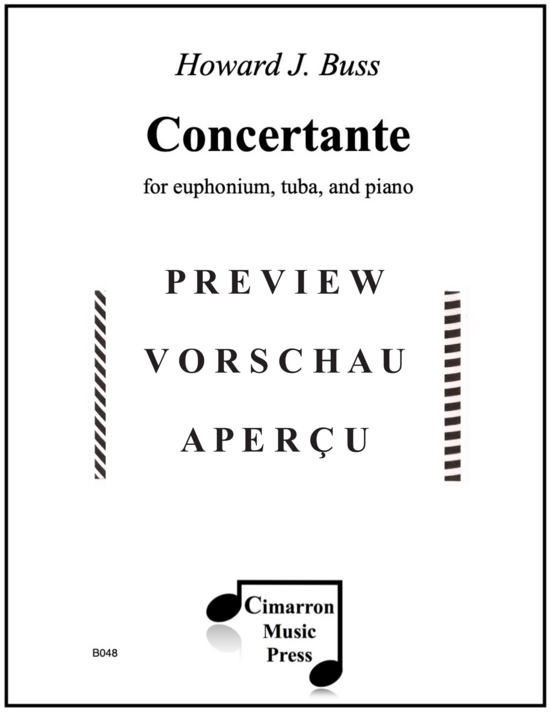 Product gallery: Page 2 of 21 Concertante , , (euphonium, tuba and piano)