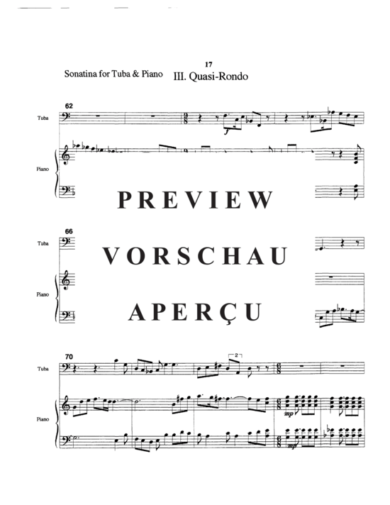 gallery: Sonatina , , (Tuba + Klavier)