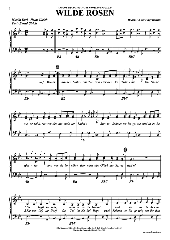 Produktbild zu: Wilde Rosen Amigos