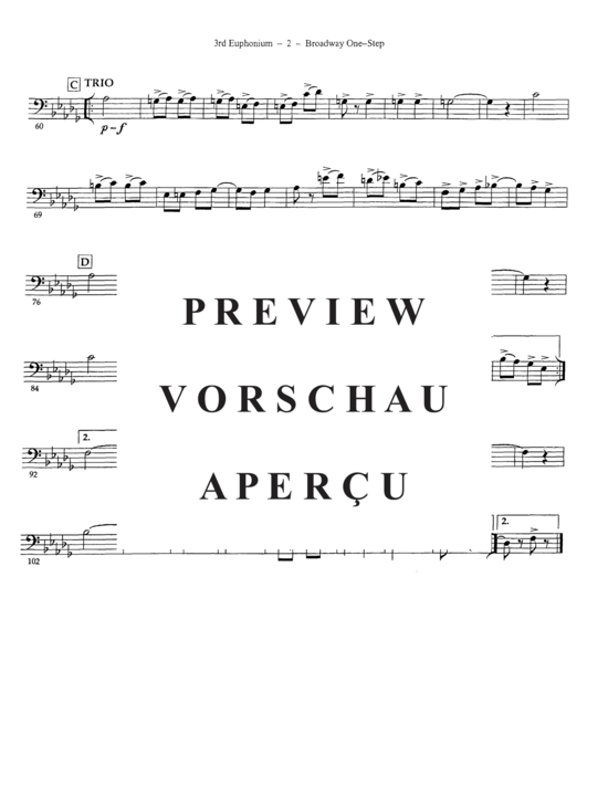 Product gallery: Page 16 of 20 Broadway One Step , , (Tuba Quartett EETT)