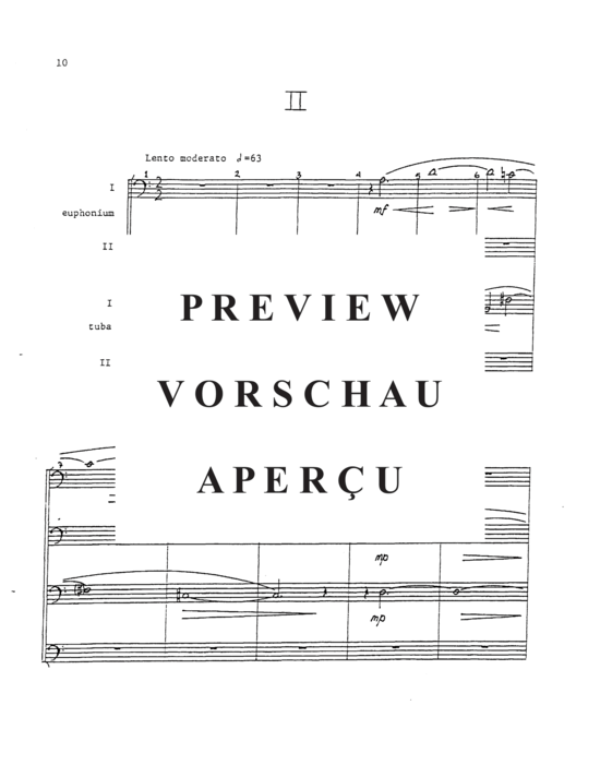 Product gallery: Page 14 of 21 Tuba Quartet: Study in Motions, Hymn, and Finale , , (Tuba Quartett EETT)