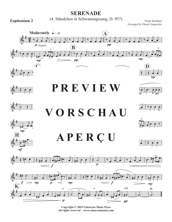 Product gallery: Page 9 of 11 Serenade , , (Tuba Quartett EETT)