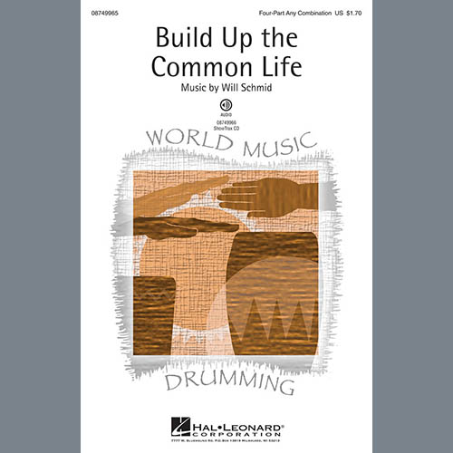 cover: Build Up The Common Life, Will Schmid, Chor