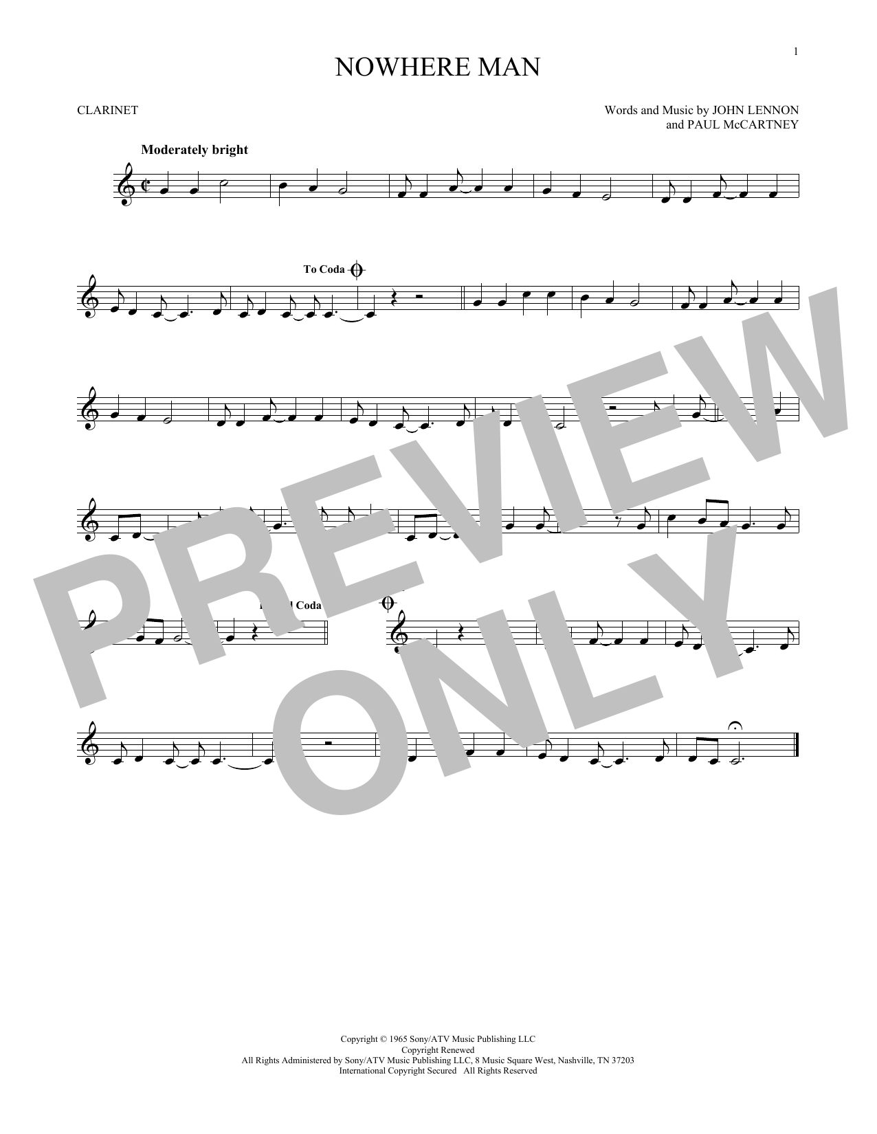Product gallery: Page 1 of 1 Nowhere Man, The Beatles