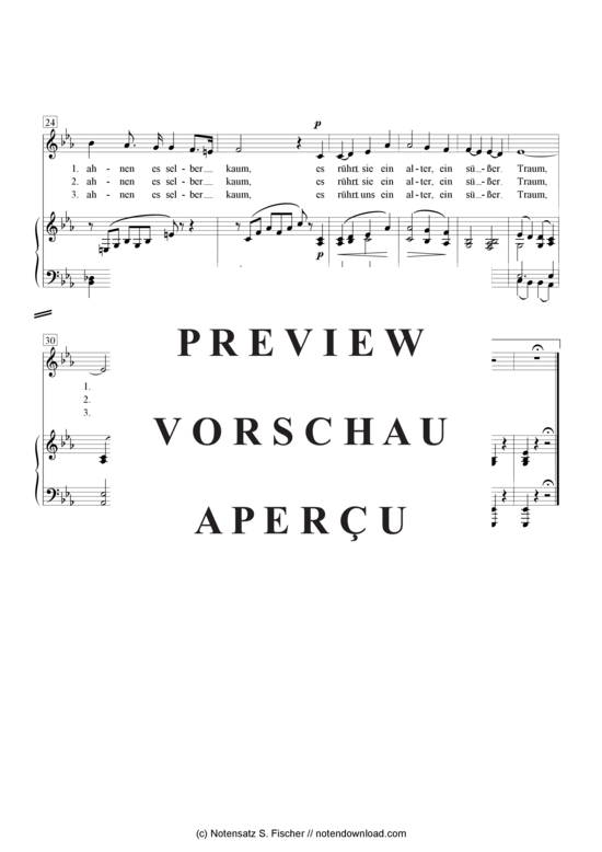Product gallery: Page 4 of 4 Frühlingslied , , Piano and Voice