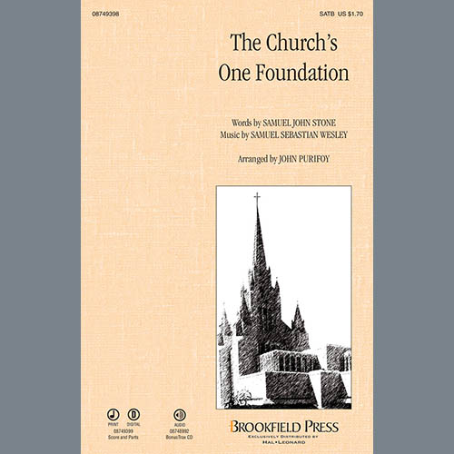 cover: The Church's One Foundation, John Purifoy, Chor