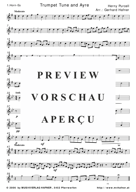 Produktgalerie: Seite 7 von 11 Trumpet Tune and Ayre, , (Blechbläser Quintett)