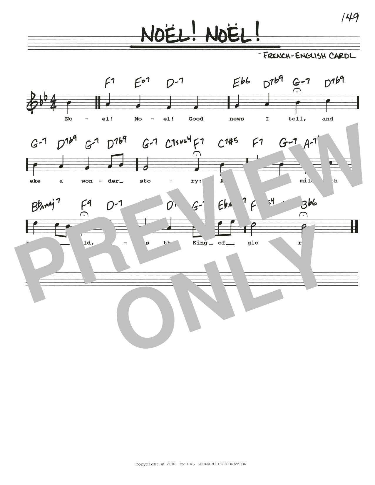 Product gallery: Page 1 of 1 Noel! Noel!, French-English Carol