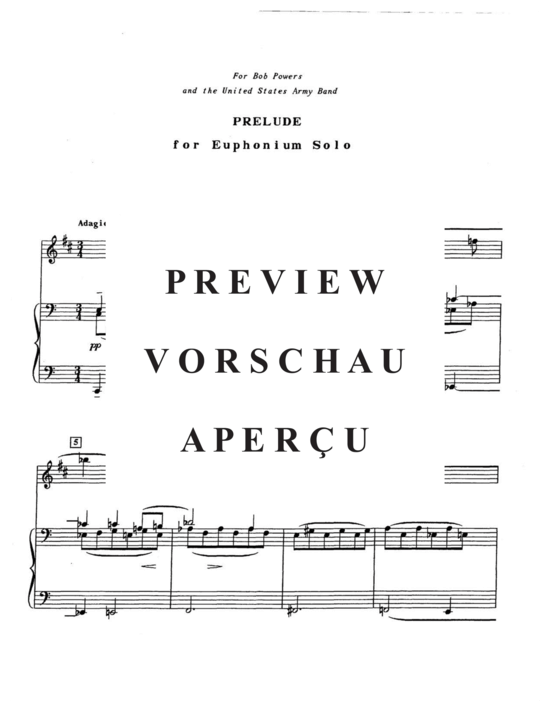 Product gallery: Page 3 of 21 Prelude and Canticle , , (euphonium + piano)
