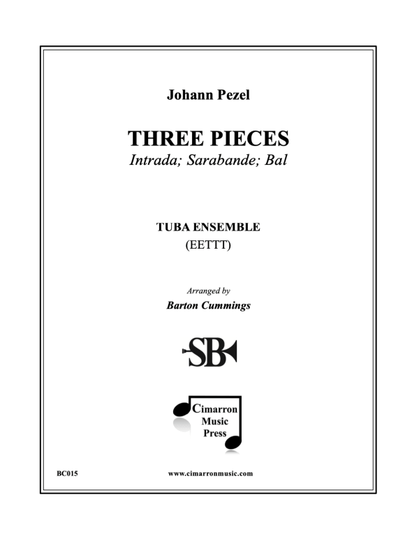 Produktbild zu: Three PiecesJohann Christoph Pezel