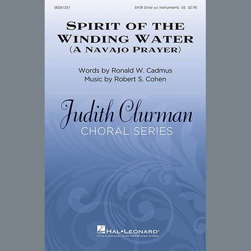 cover: Spirit Of The Winding Water (A Navajo Prayer), Robert Cohen & Ronald W. Cadmus, Chor