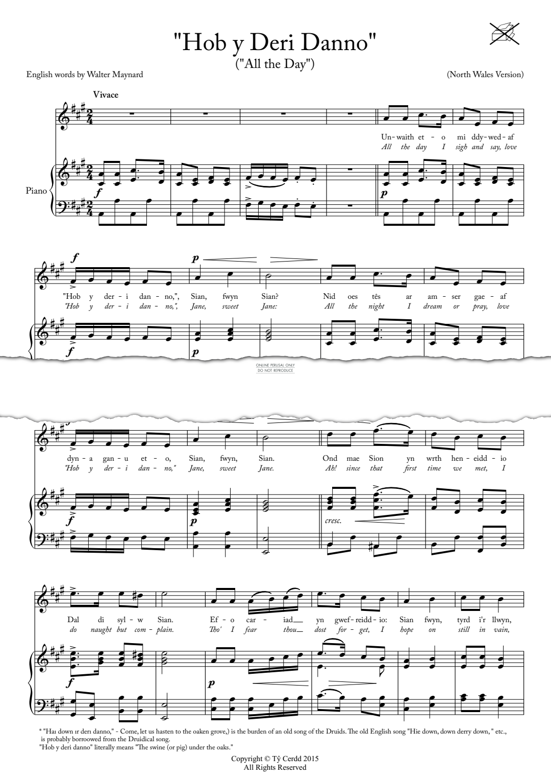 Product gallery: Page 1 of 1 Hob Y Deri Dando (North Wales version), 