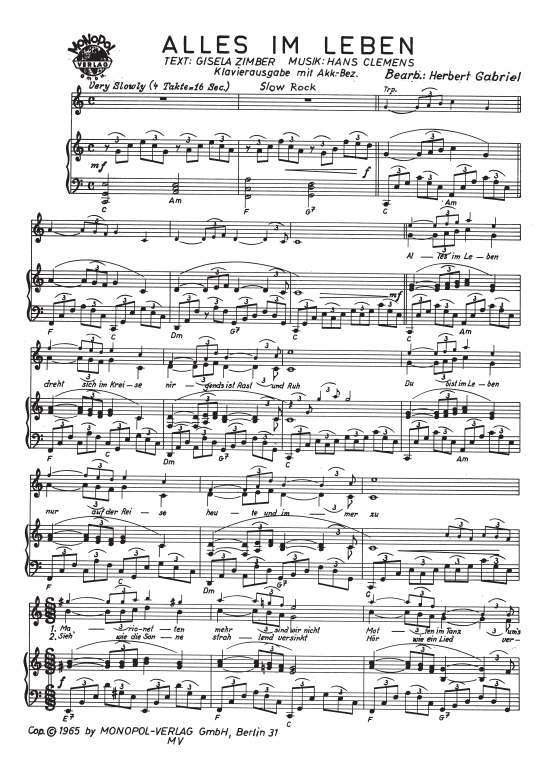 Produktbild zu: Alles im Leben