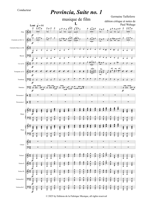 Produktgalerie: Seite 1 von 11 Provincia - Suite no. 1, , Orchester