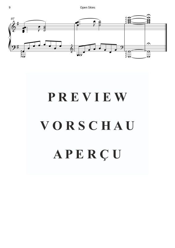 gallery: Open Skies - 7 poetische Klavierstücke, Hauke Kranz - Die Tastenflüsterin, (Klavier Solo)