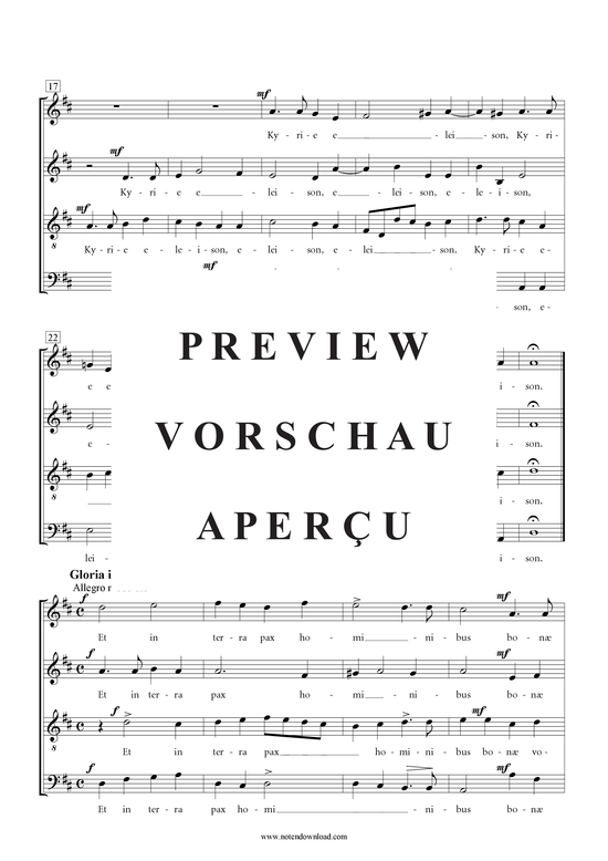 Produktgalerie: Seite 3 von 21 Messe , , (Gemischter Chor SAATB)