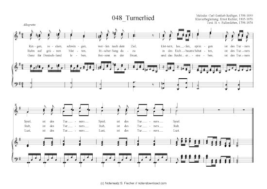 gallery: Turnerlied , , (Klavier + Gesang)
