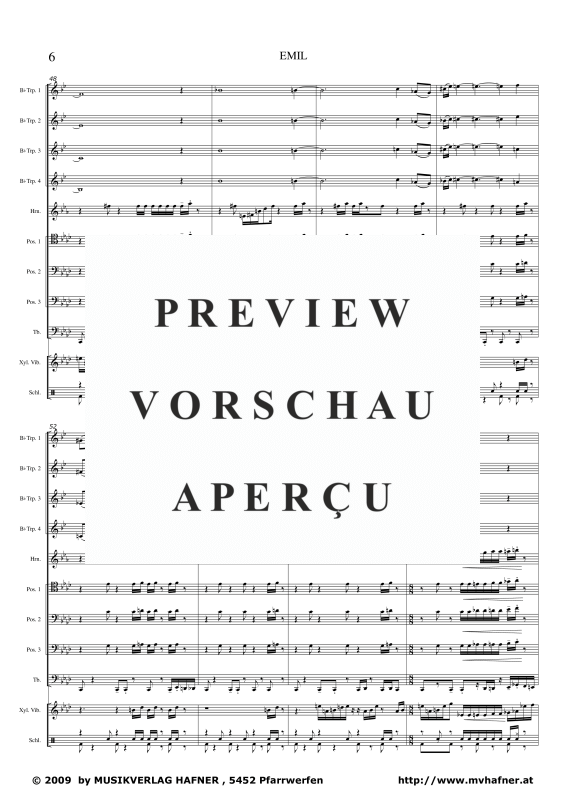 Product gallery: Page 11 of 11 EMIL - In die Fremde heimkehren, , (Brass Ensemble)