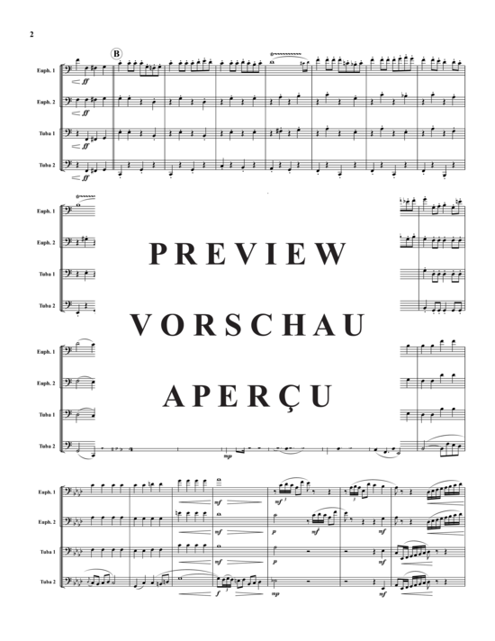 gallery: Selections aus Carmen , , (2x Bariton, 2x Tuba)