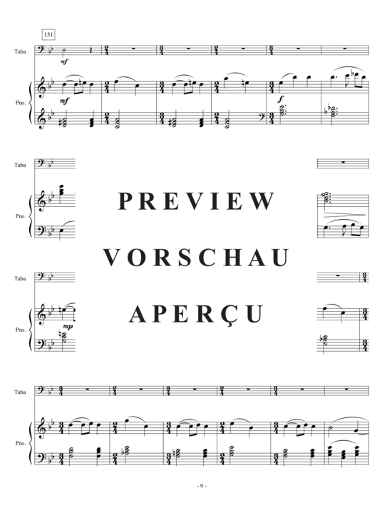 Produktgalerie: Seite 11 von 21 Tuba Concerto , , (Tuba + Klavier)