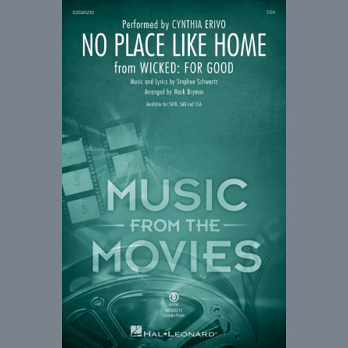 Produktbild zu: No Place Like Home (arr. Mark Brymer)
