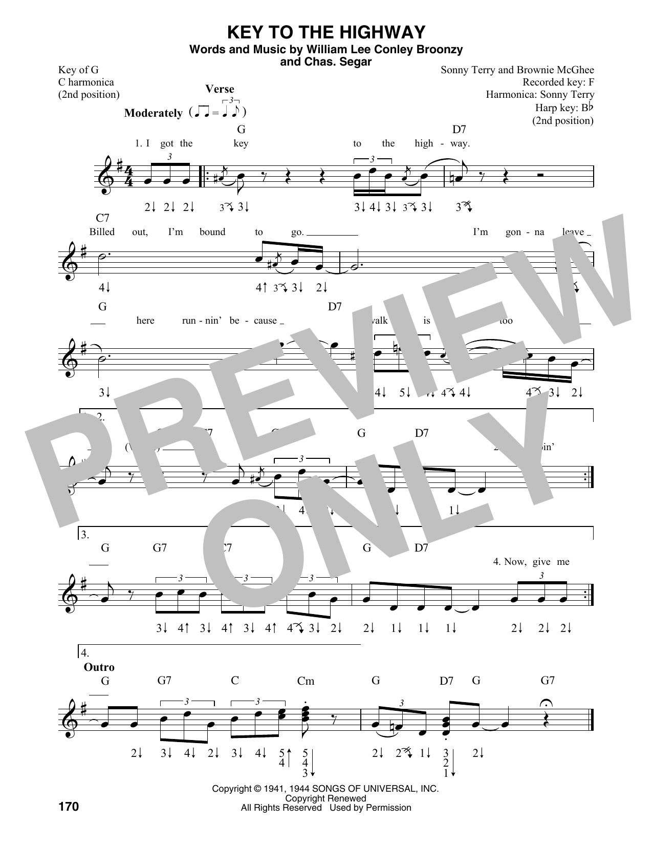 Product gallery: Page 1 of 1 Key To The Highway, Big Bill Broonzy