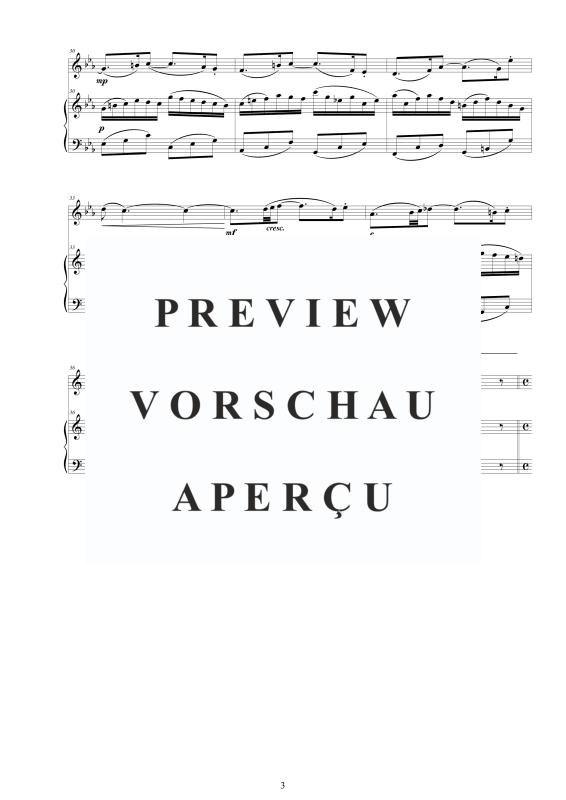 Produktgalerie: Seite 4 von 11 Flöten Sonate Nr. 4 in C-Moll BWV 1017, , Flöte und Cembalo/Klavier