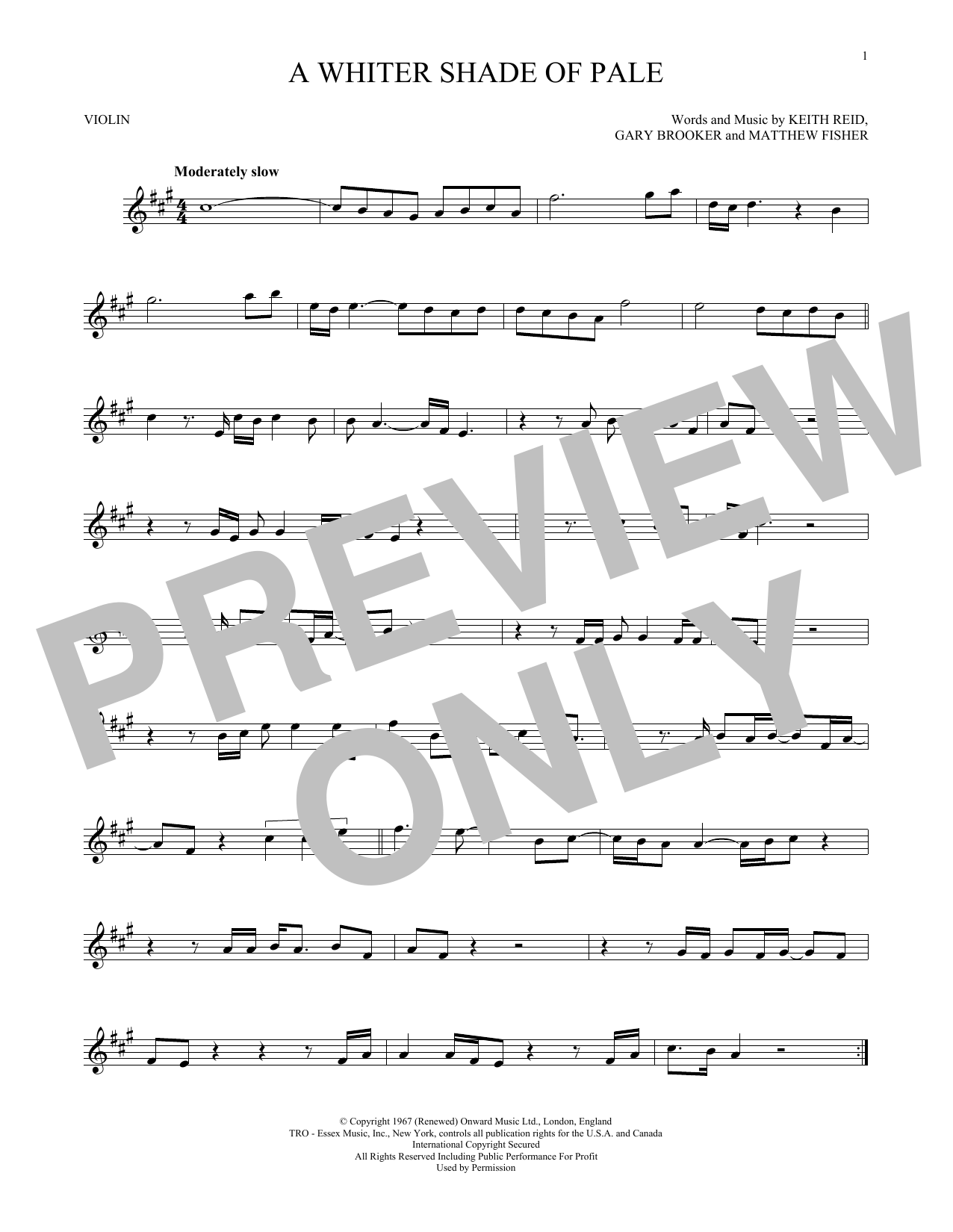 Product gallery: Page 1 of 1 A Whiter Shade Of Pale, Procol Harum