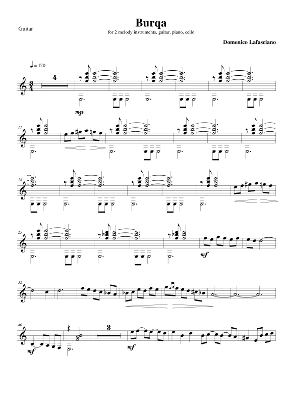 Produktbild zu: BurqaDomenico Lafasciano