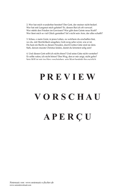 Product gallery: Page 3 of 3 Wie groß ist des Allmächt?gen Güte , , Piano and Voice