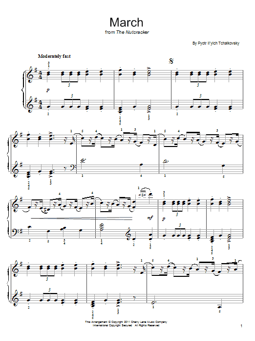 Produktbild zu: March (from The Nutcracker)