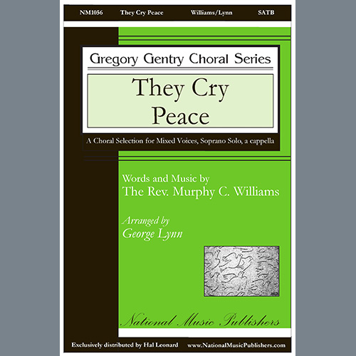 cover: They Cry Peace, George Lynn