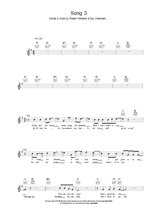 Produktbild zu: Song 3