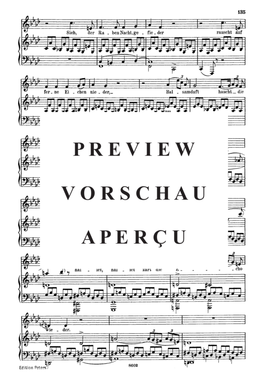 Product gallery: Page 3 of 7 Abendbilder D.650, , Medium Voice and Piano