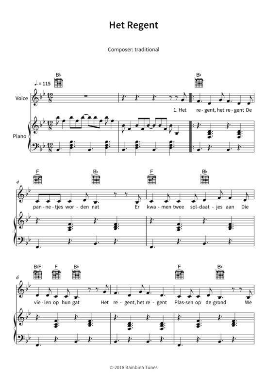Produktbild zu: Het Regenttraditional
