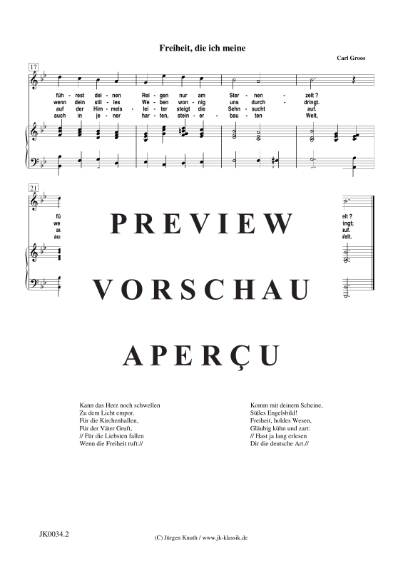 Produktgalerie: Seite 3 von 5 Freiheit, die ich meine, , Klavier und Gesang